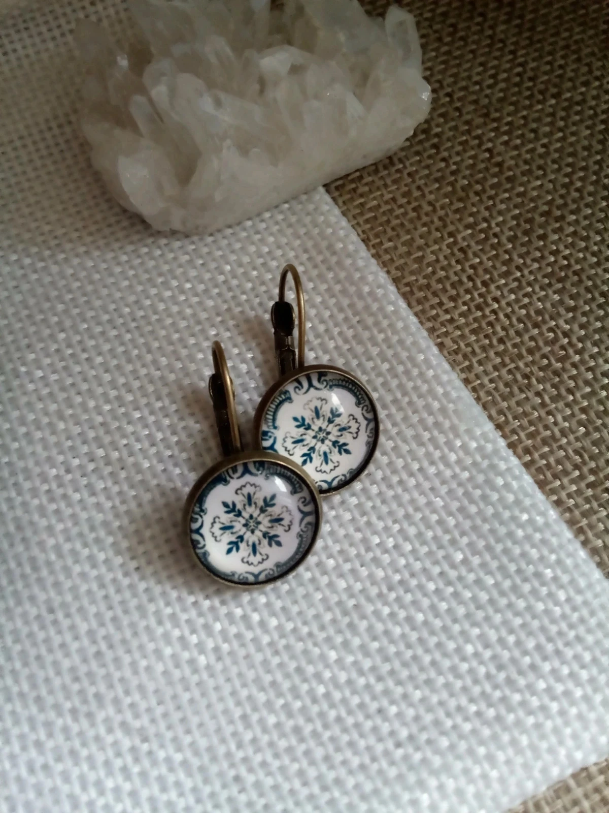 Boucles d'oreilles azulejos – photo 2